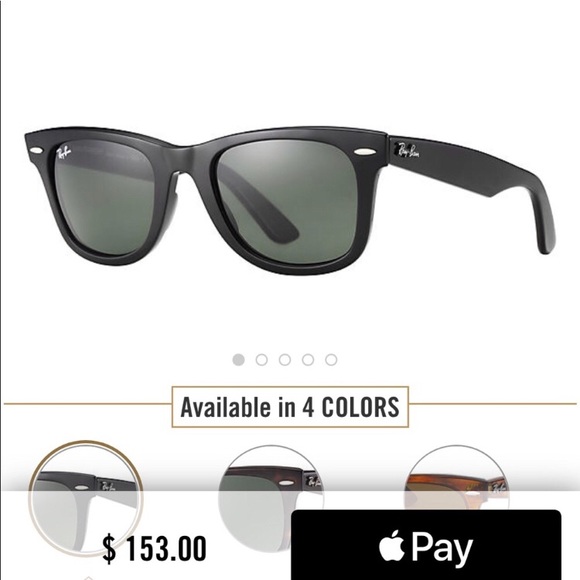 Original Classic Wayfarer Raybans - Picture 5 of 6